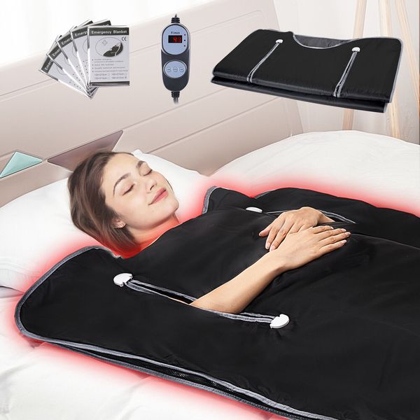 VEVOR Infrared Sauna Heating Blanket Body Shape Detox Slimming Fitness Machine