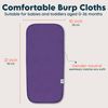 Toppy 0111-TB-BURPCLOTH-MULTI-PASTEL-12PK