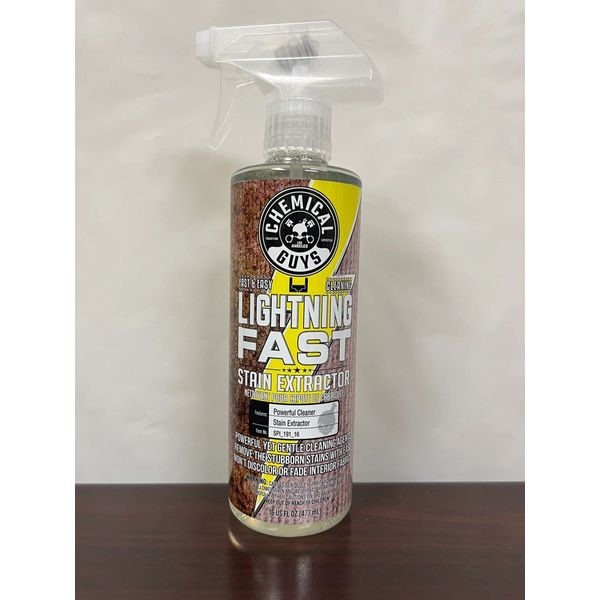 Chemical Guys Lightning Fast Stain Extractor for Fabric 16oz
