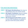 Essential Oxygen Pristine Protocol A 3-Step System (1. Rinse 2. Brush 3. Polish) for Your Best Smile Ever, 3 Count, Combo Pack