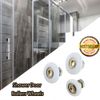 Ersatzrollen für Duschkabinentür, 23 mm, 4 Stück