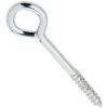 VINE EYE SCREW ZINC PLATED 100MM - 10 PACK
