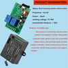 Forward Reverse Remote Control Switch,DC7V-48V 10A Switch,Linear Actuator 12V Remote Control Switch,328 ft Remote Range,for Linear Actuators,Electric Shutter Doors,Winch Electromagnetic