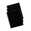 Fellowes Binding Linen Presentation Covers, Letter, Black, 200 Pack (5217001), Black Linen