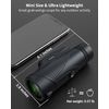 10x42 Monocular Telescope Waterproof Compact Portable with Hand Strap