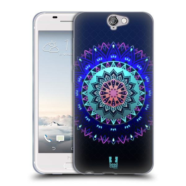 Head Case Designs Leaves Glowing Mandala Soft Gel Case for HTC One A9