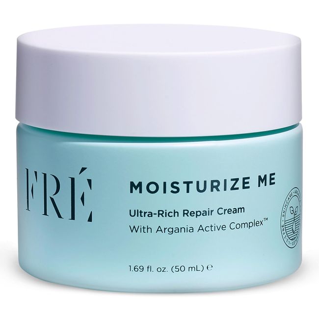 Ultra-Rich Repair Facial Cream, MOISTURIZE ME by Fre Skincare - Hydrating & Moisturizing Face Cream for Fine Lines & Wrinkles - Intense Hydration Skin Cream Face Moisturizer for Dry & Sensitive Skin