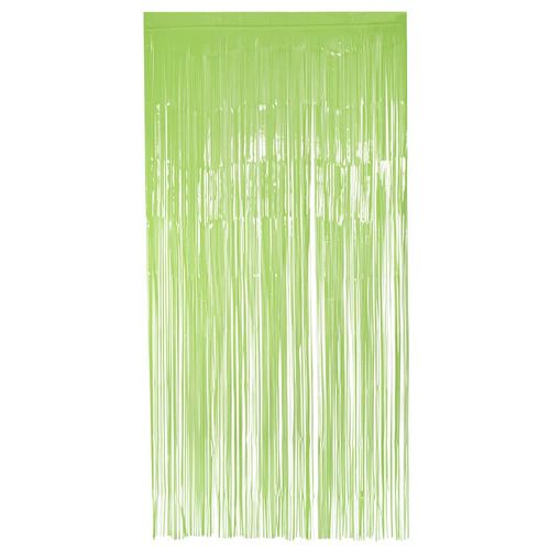 Boland - Neon Foil Curtain, 200 x 100 cm, Party Decoration for New Year's Eve, Wedding or Birthday, Decoration, Tinsel Curtain