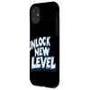 iPhone 11 Unlock New Level Speech Emblem Boy Girl Smartphone Case