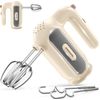 Hand Mixer Electric, 5-Speed Small Handheld Mixer, 2* (Dough Hooks & Beaters)