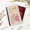Personalised Passport Cover World Map