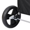 Foldable Pet Stroller 3 Wheels Cat Dog Stroller with Storage Basket Cup Holder