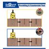 LaBear (#14) Countersink Drill Bits with Replaceable HSS Drill, 1/4" Hex Quick-Change Bits, Adjustable Low Friction Depth, Counter Sink bits for Woodwork