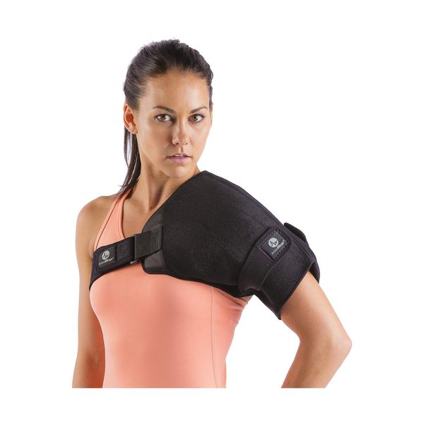 ActiveWrap Shoulder Ice Pack Wrap With Two Reusable Hot & Cold Packs - Rotato...