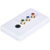 Monoprice 3 RCA Component / Toslink Optical Wall Plate (RGB Component + Toslink) - Coupler Type (Rev. 1.2)