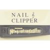 Nakano NC-65/GF/BL Nail Clippers, Sheet Music Pattern, Black