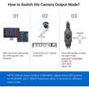 ZOS 1080P 4-IN-1 Bullet Outdoor CCTV Security Camera System 80ft Night Vision