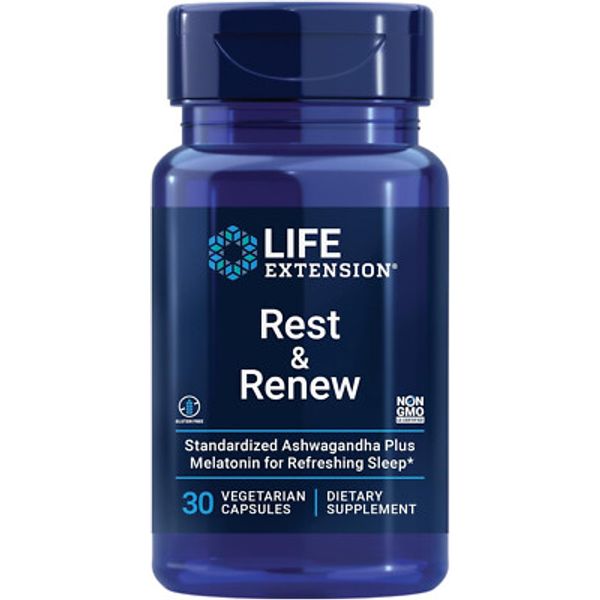 Life Extension Rest & Renew 30 vegetarian capsules