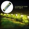 HYPERPS 3.2V AA 600mAh Rechargeable Battery for Solar Panel Light, Tooth Brush, Shaver, Flashlight (2-Pack)