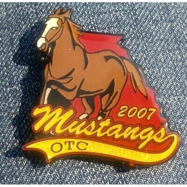 2007 Mustangs OTC Fastpitch Softball Hat Pin