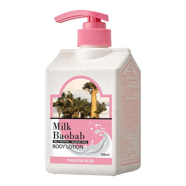 Milk Baobab Original Body Lotion Damask Rose 500ml