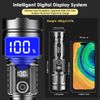 Super Bright 9000000LM LED Flashlight Zoom Rechargeable Tactical LED Work Light