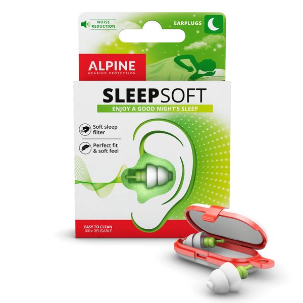ALPINE HEARING PROTECTION SLEEP SOFT EARPLUGS (Alpine Hearing Protection)