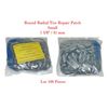 100 pc Radial Tire Repair Round Patch High Quality Small 1-5/8"(41mm)