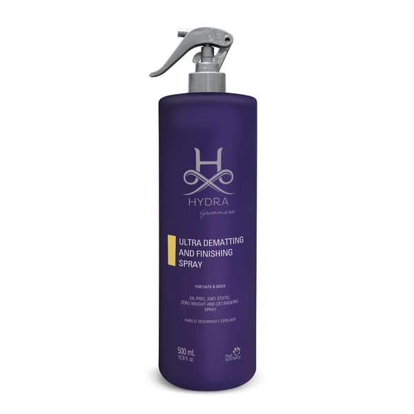 Hydra Professional Ultra Dematting and Finishing Spray for Dogs and Cats, Suitable for Pets with Long Hair