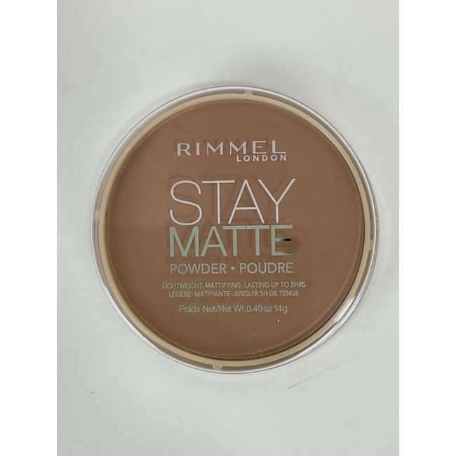 Rimmel London Stay Matte Face Powder #016 Deep Beige .49oz/14g New free shipping