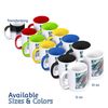 3dRose, Trinity Celtic Knot In Black, 11oz Two-Tone Black Mug