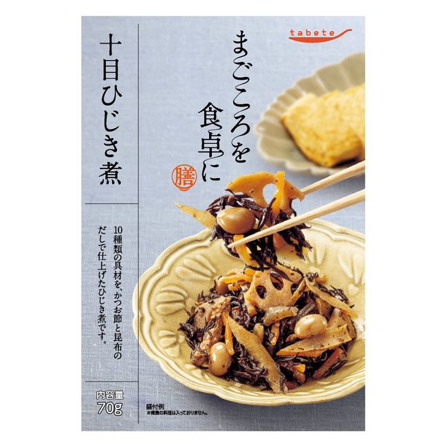 Kokubu Group Headquarters Tabete Serving Serving with Jumokoro Hijiki, 2.4 oz (70 g)