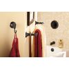 Moen DN9103BRB Ellsworth Single Robe Hook, Mediterranean Bronze