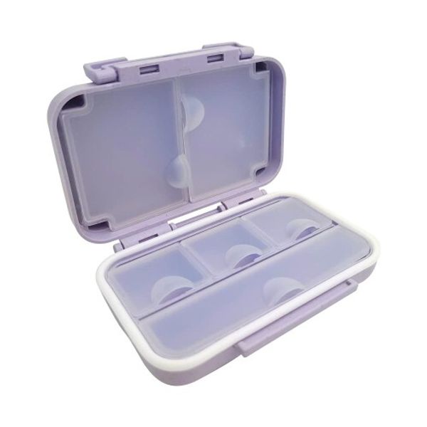 Medicine case, pill case, tablet storage, portable, storage case, accessory case, multi-purpose storage, moisture-proof, supplements, capsules, medicine case, regular medicine, rings, earrings, accessories, compact, medicine container, medication manageme