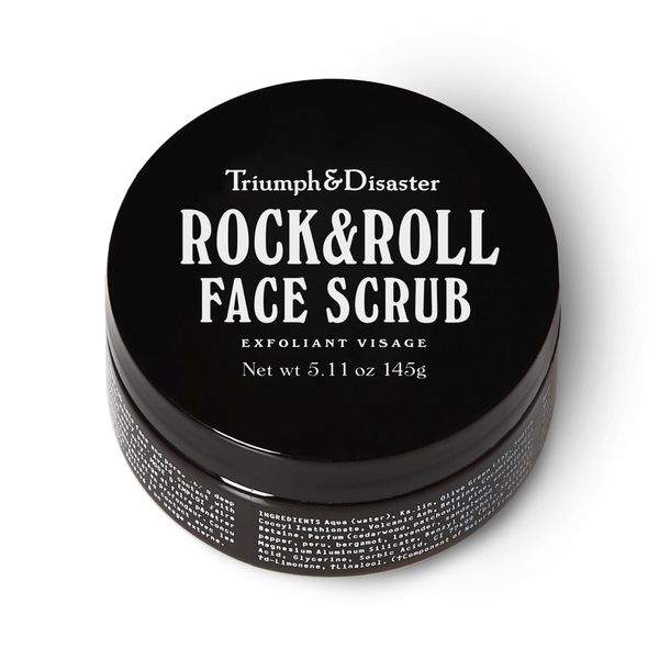 Triumph & Disaster | Rock & Roll Face Scrub for Men | Natural, Exfoliating Pore Cleansing Facial Scrub - Removing Blackheads and Dirt, 5.11 oz