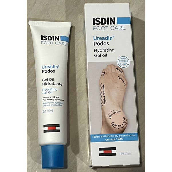 ISDIN Foot Care Ureadin Podos Hydrating Gel Oil 2.5 Fl Oz 75ml New