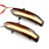 MKptopia Dynamic Turn Signal Light LED Side Mirror Indicator Sequential Lamp Compatible with Be-nz C Class W203 S203 CL203 2000-2007