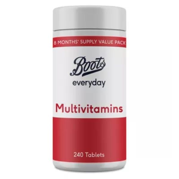 Boots everyday Multivitamins 240 Tablets