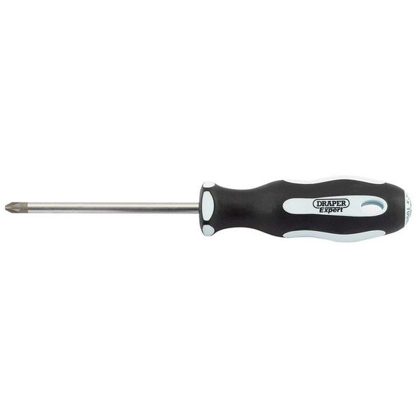 Draper 34999 Expert PZ Type Soft Grip Screwdriver, 100mm Length