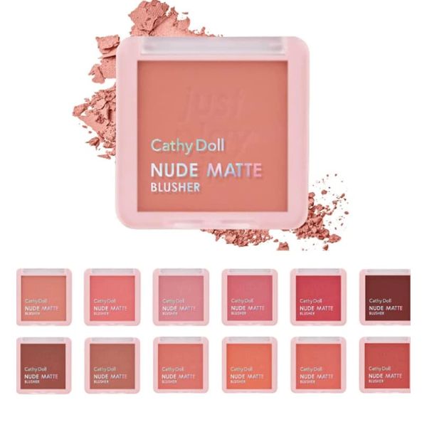 Cathy Doll Nude Matte Blusher (03 Baby Boy)