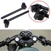 Szmsmy 31/33/35/37/39/41mm Fork Clip-on Handlebar CNC Riser Regular Handlebar (37, Silver)