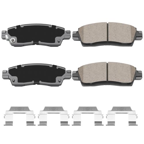 SUPLABEL Priority1 CFC883 Rear Brake Pads Compatible with Select Models Buick Enclave,Rainier,Outlook