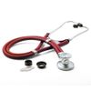ADC Adscope 641 Sprague Stethoscope with 5 Interchangeable Chestpiece Options, 30 inch Length, Red