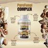 PureFungi Complex- Brain & Immune Support- 3 Bottles- 180 Capsules