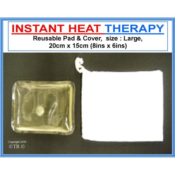 Instant Heat Therapy Pad, Large (p&p 99p Worldwide)