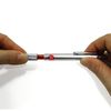 Uni M41010.26 Shift Pipe Lock Drafting 0.4mm Pencil, Silver Body with Green Accent