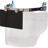 TRUSCO LFSW-C Helmet Mount Large Disaster Prevention Surface, Clear (with Front Plate)