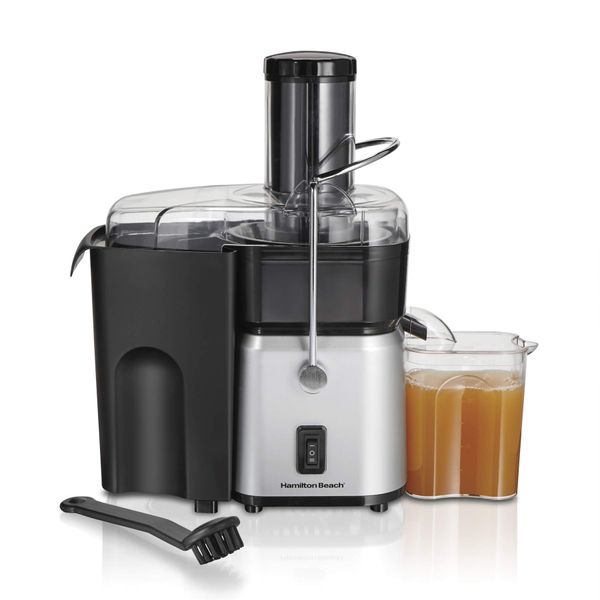 Hamilton Beach 700W Centrifugal Juicer Machine with 3" Feed Chute, 30oz BPA Free Pitcher