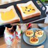 ZEOOR Pancake Cercle Ring, Cat Shape, Stainless Steel, Deep