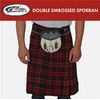 SZCO Supplies Double Embossed Sporran, Random Color
